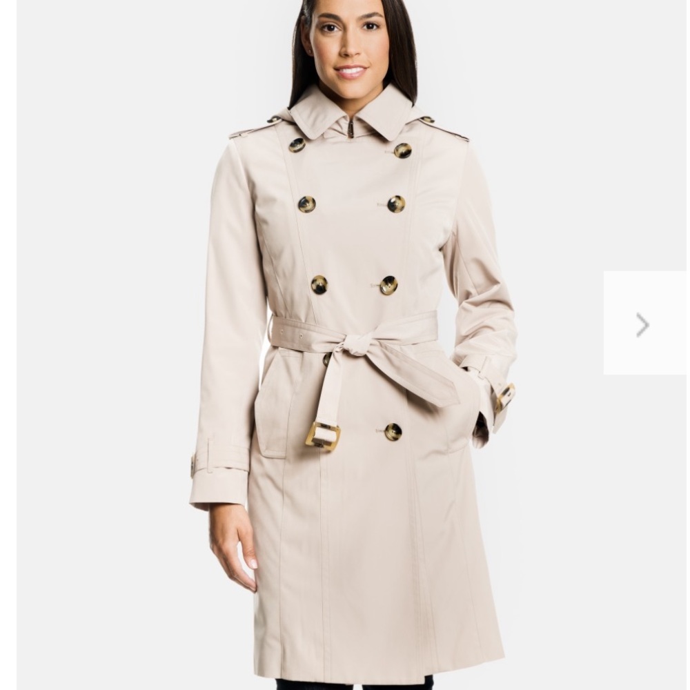 AUDREY CLASSIC DOUBLE BREASTED TRENCH COAT